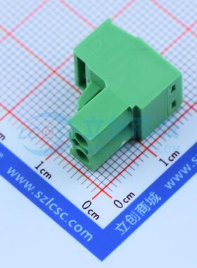 插拔式接线端子 1757019 P=5.08mm 插头 1x2P 电子元器件配单