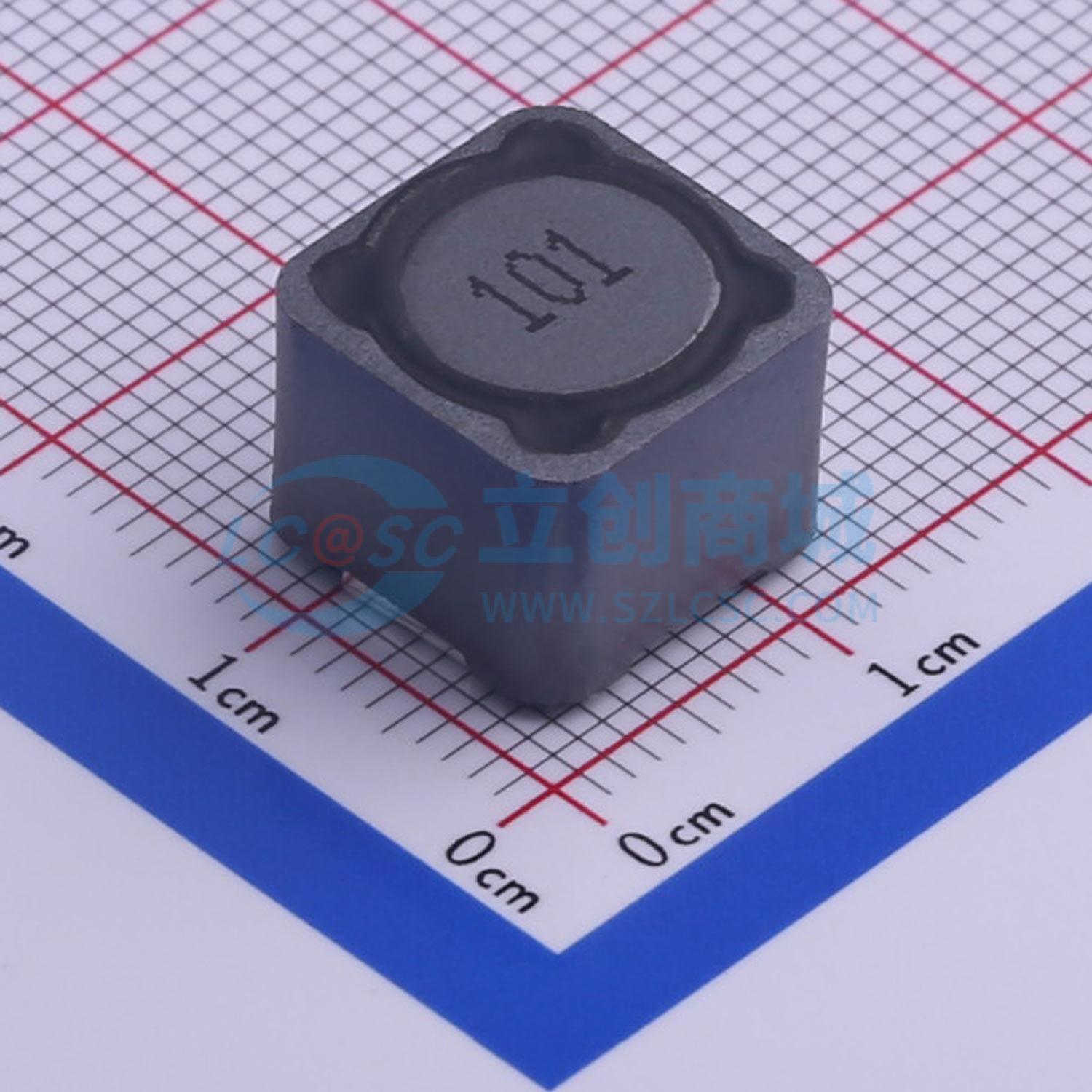 功率电感 GCRH129-101MC SMD,12x12mm 100uH ±20% 2.2A 原装