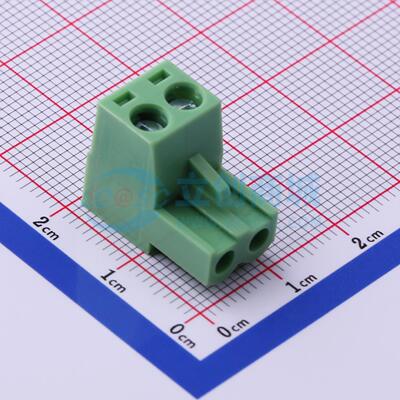 插拔式接线端子 XY2500F-A-5.0-2P P=5mm 插头 1x2P 电子元器件