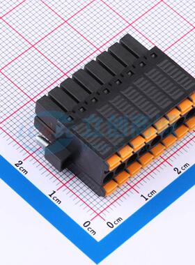 插拔式接线端子 JL15EDGKNHM-35008B01 插件,P=3.5mm 2x8P 原装