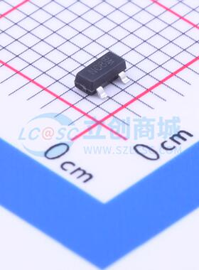数字晶体管 DDTC143ECA-7-F SOT-23 100mA 50V DIODES(美台) 20个