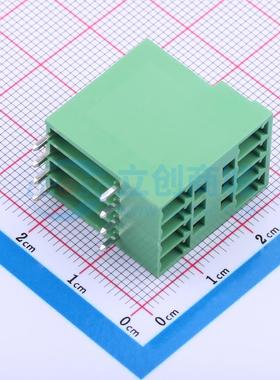 插拔式接线端子 JL15EDGRH-38108G01 弯插,P=3.81mm 2x4P 原装