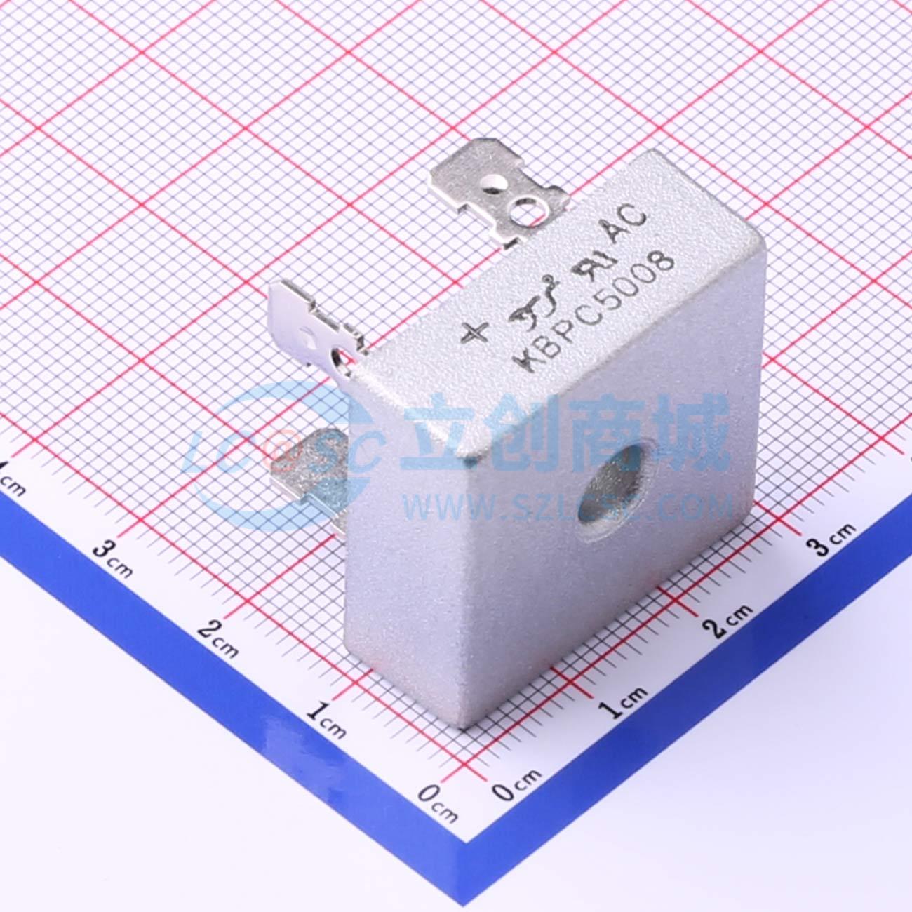 整流桥 KBPC5008 KBPC 800V 50A YANGJIE(扬杰) 电子元器件配单