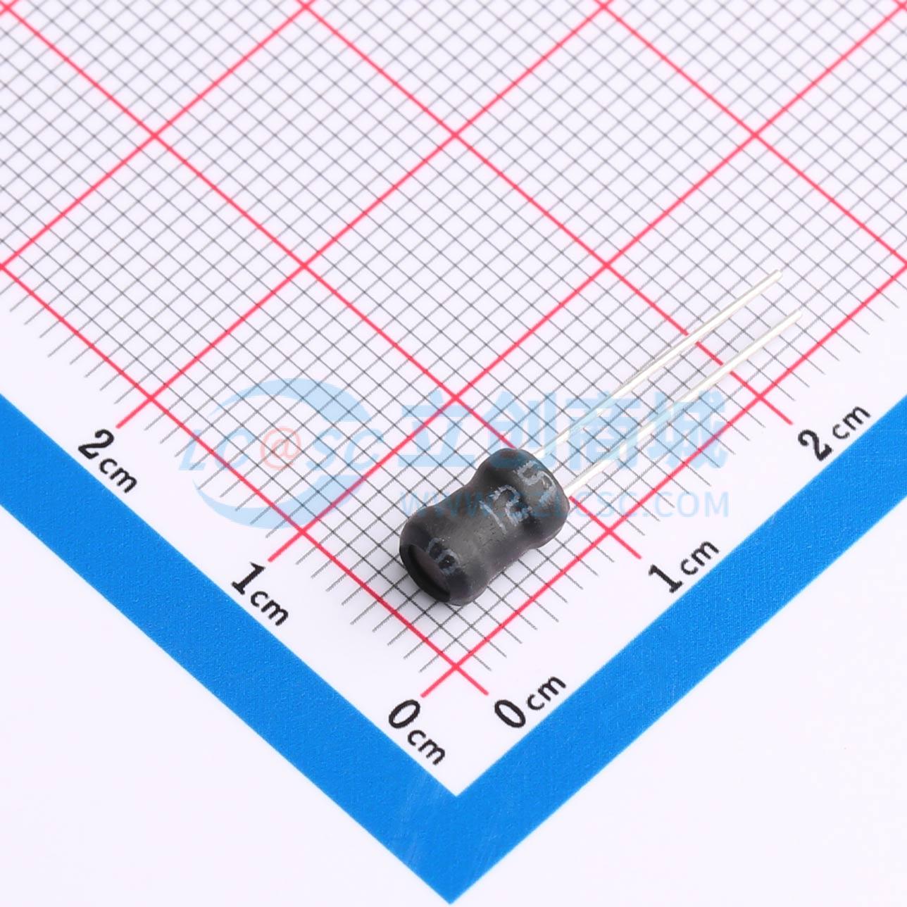 色环电感 XR4*6-181K-L 插件,D4xL6mm 180uH ±10% 原装