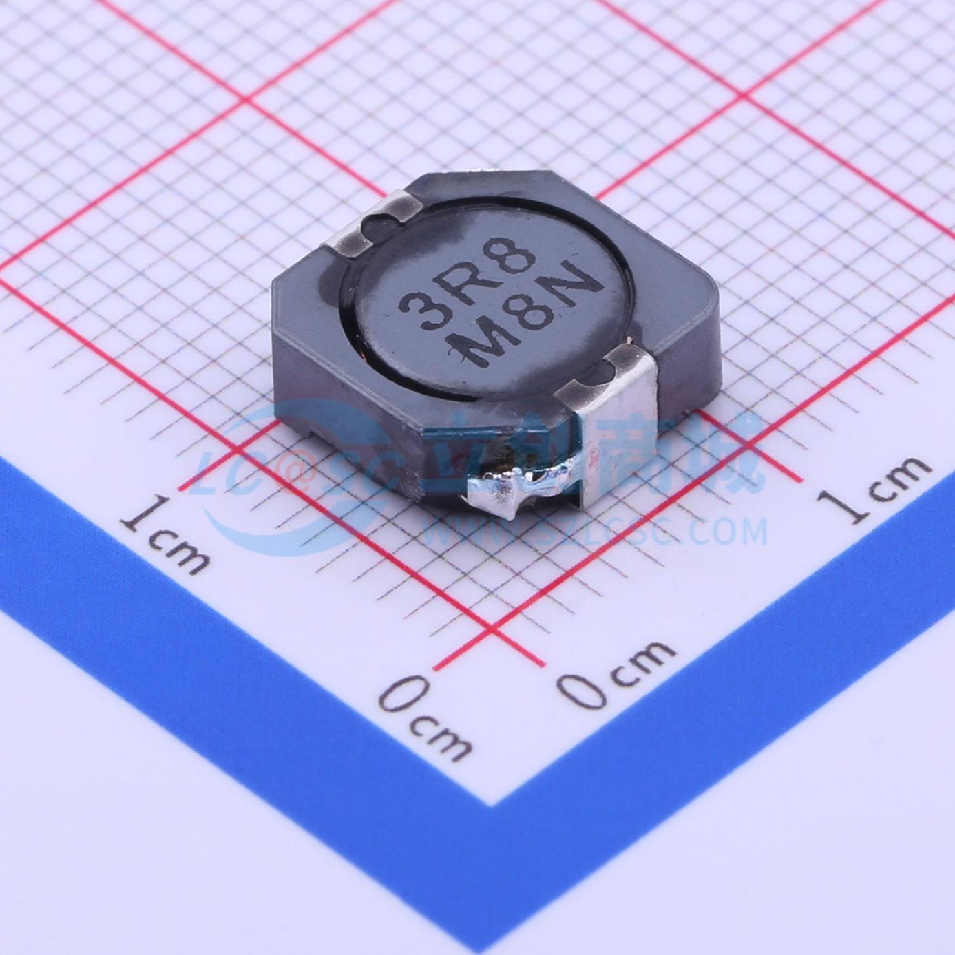 功率电感 CDRH104RNP-3R8NC SMD,10.2x10mm 3.8uH ±30% 原装