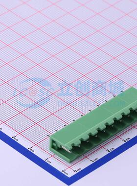 插拔式接线端子 XY2500V-C-5.08-10P  5.08mm 板端/插座-开口 1x1