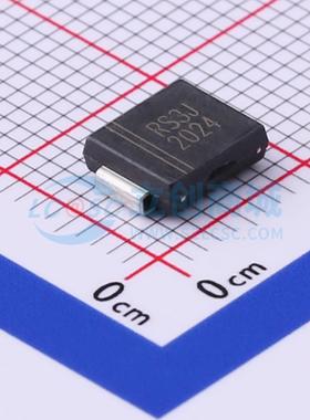 快恢复/高效率二极管 RS3JC SMC 600V 3A 晶导微电子 电子元器件