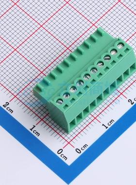 插拔式接线端子 MX2EDGK-2.54-10P-GN01-Cu-Y-A P=2.54mm 原装