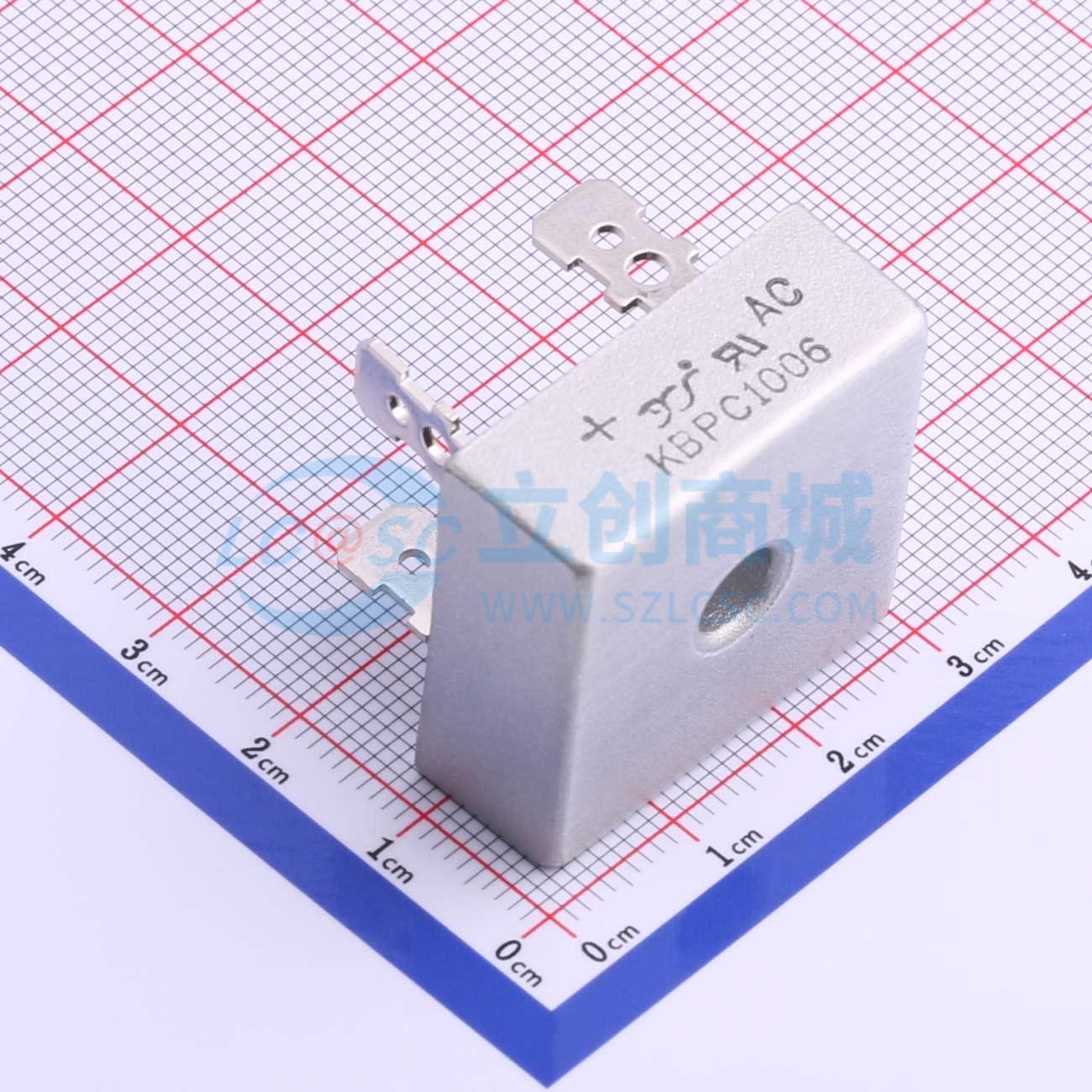 整流桥 KBPC1006 KBPC 600V 10A YANGJIE(扬杰) 电子元器件配单