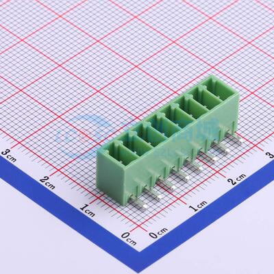 插拔式接线端子 XY2500R-G-3.5-8P 弯插,P=3.5mm 板端/插座-闭口