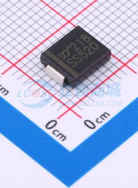 肖特基二极管 SS520Q SMC(DO-214AB) YANGJIE(扬杰) 电子元器件