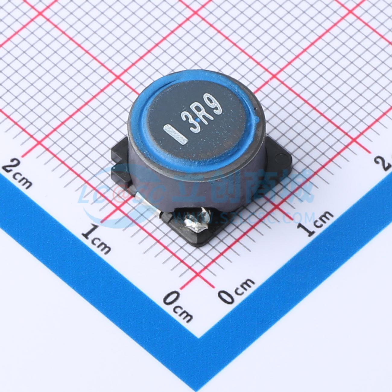 功率电感 SLF12575T-3R9N6R7-H SMD,12.5x12.5mm 3.9uH ±30% 6.7