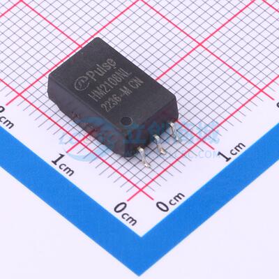 网口变压器 HM2108NL SMD-6P,16.8x8.5mm 原装 电子元器件配单