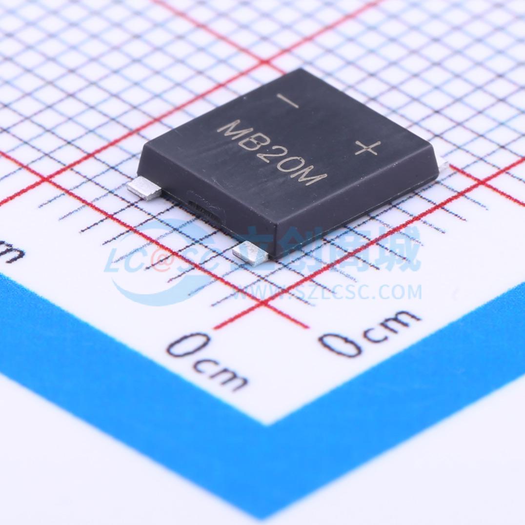 整流桥 MSB20M UMSB 1kV 2A 晶导微电子 原装正品 电子元器件配单