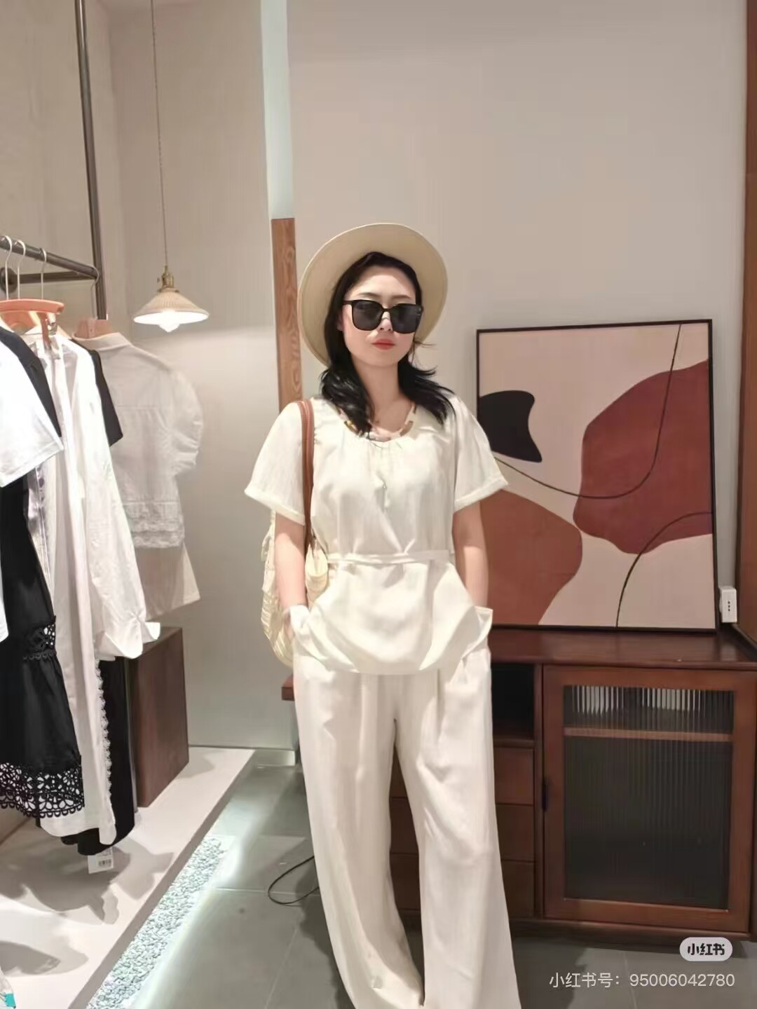 2026夏季新款时尚百搭显瘦圆领短袖T恤上衣+高腰半身裙两件套装女