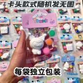 彩绘儿童石膏娃娃手工涂色绘画创意涂鸦diy填色玩具白坯迷你小号