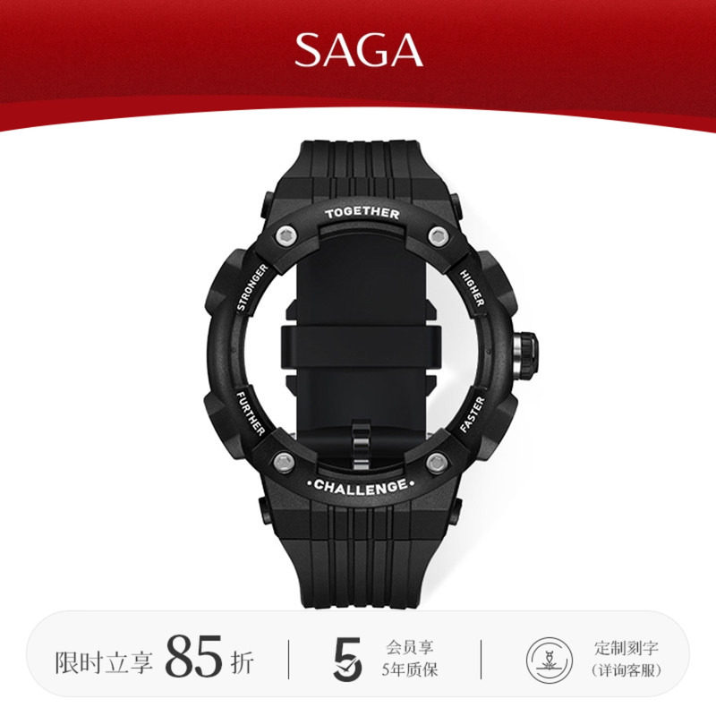 SAGA普罗棱镜表壳套装适配HUAWEI WATCH GT Cyber - 实物图
