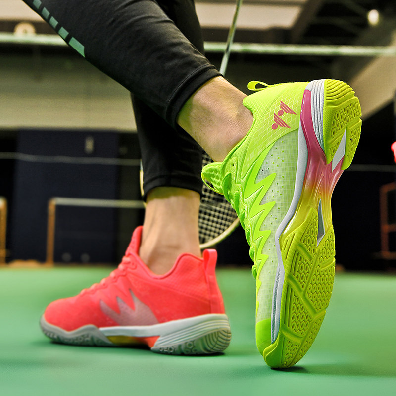鸳鸯色羽毛球男专业减震透气比赛夏季新款乒乓运动网球鞋女防滑,运动鞋new,羽毛球鞋,淘宝优惠券,粉丝福利购,淘宝优惠卷