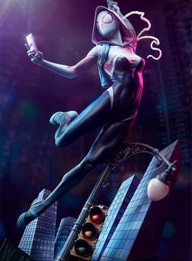 Sideshow SS 格温 Spider Gwen 女蜘蛛侠 300491 雕像 手办