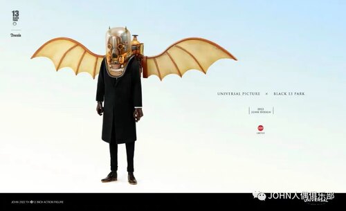 UNIVERSAL X BLACK 13 PARK DRACULA 1:6 德古拉 手办 模型