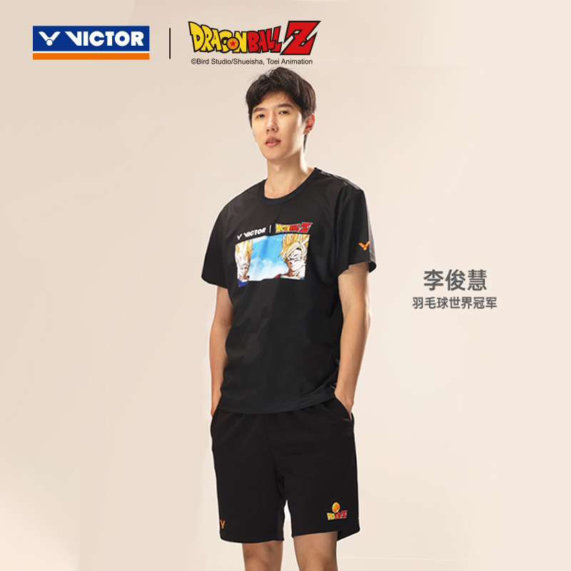 威克多羽毛球服七龙珠联名