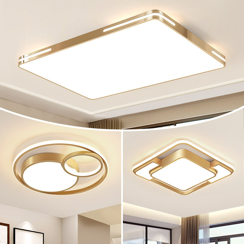 led吸顶灯饰客厅大灯主卧室吊灯具大全现代简约大气广东中山家用