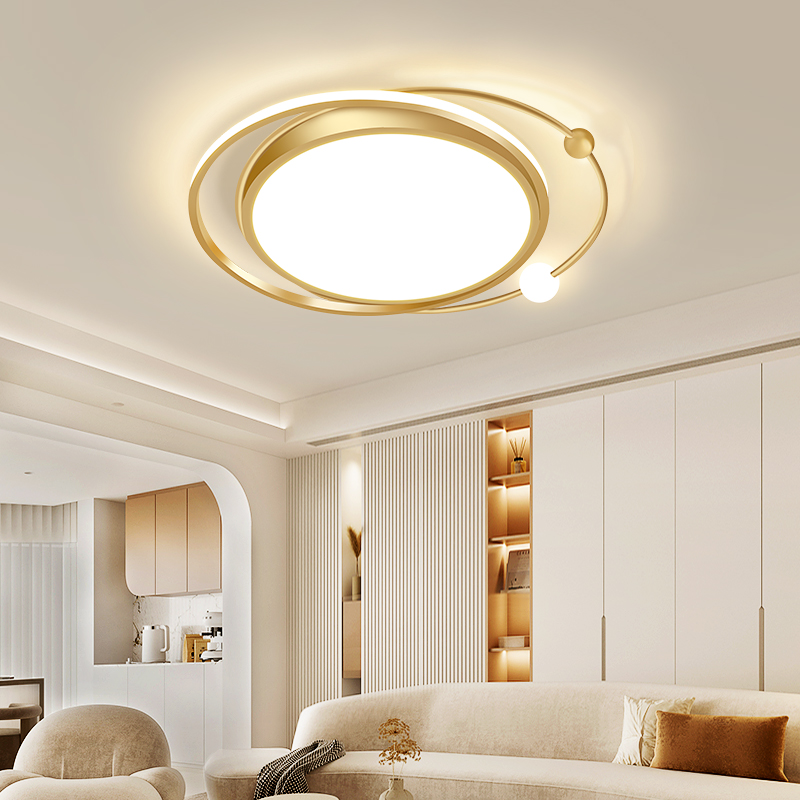客厅主灯大厅LED吸顶灯2025新款主卧室吊灯具大全屋现代简约大气