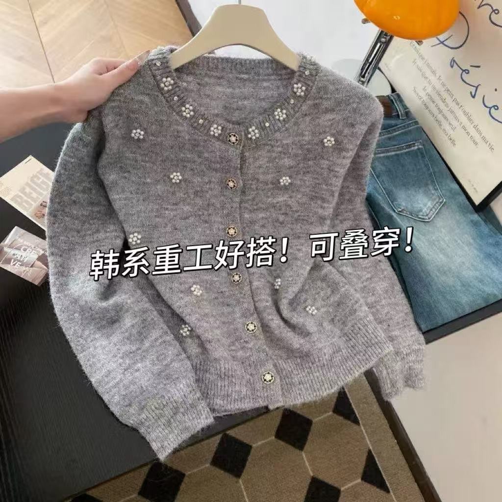 瑞瑞韩系重工钉珠可叠穿软糯保暖毛衣YS1-n0988,女装/女士精品,毛针织衫,淘宝优惠券,粉丝福利购,淘宝优惠卷