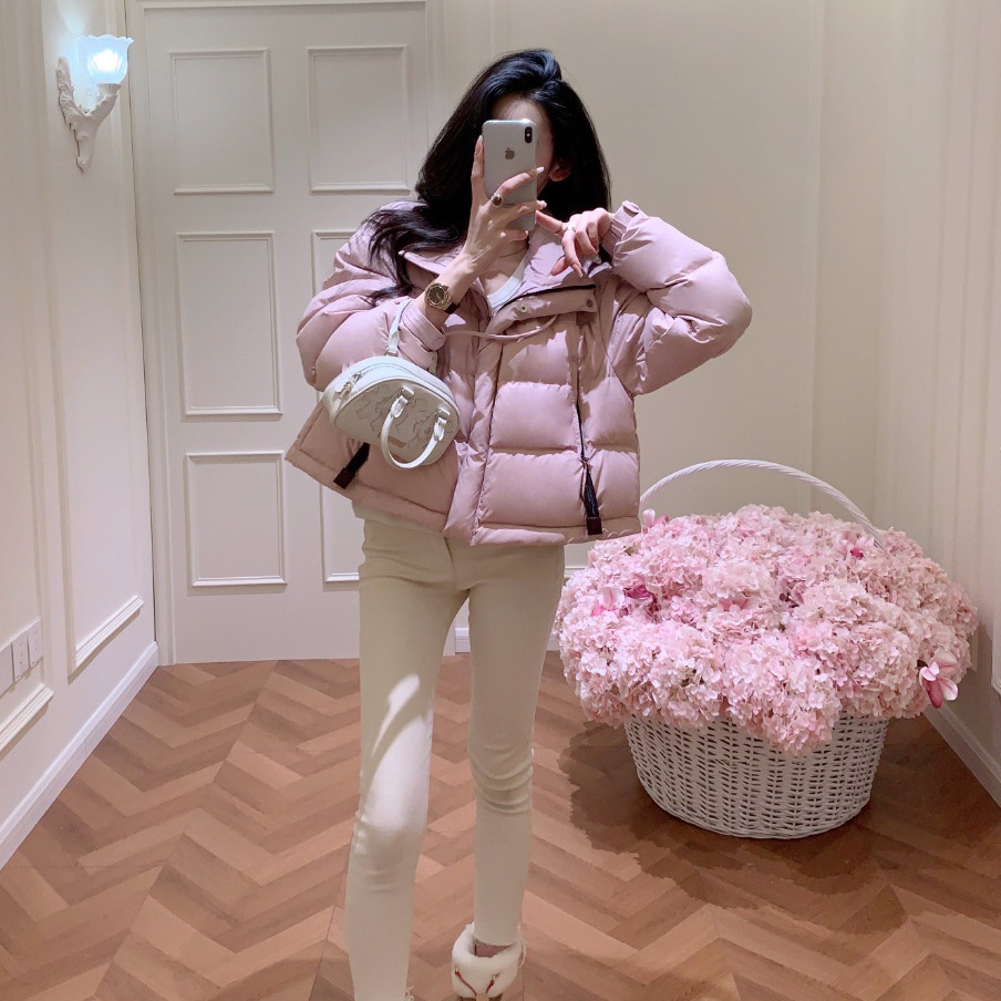 瑞瑞鸭绒羽绒服韩版宽松短款百搭冬装外套女保暖羽绒服外套1956,女装/女士精品,羽绒服,淘宝优惠券,粉丝福利购,淘宝优惠卷