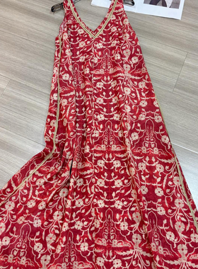 瑞瑞上新谁穿谁心动哇慵懒随性的明艳氛围感连衣裙ZL-YS1-A77381