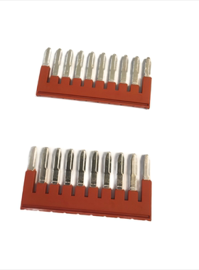 ST2.5/1.5/4/6端子连接件JBS FBS10-4/5/6/8连接条短路条横联件