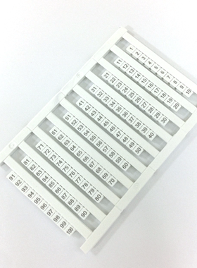 快速标记号DEK5/5标识标示条ZPE/ZDU/WDU2.5数字激光打印定制现货