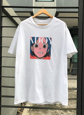 ADOY乐队小众重磅二次元日系短袖ins超火潮牌男女情侣oversizeT恤