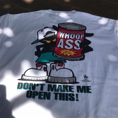 高街vintage复古潮流tee