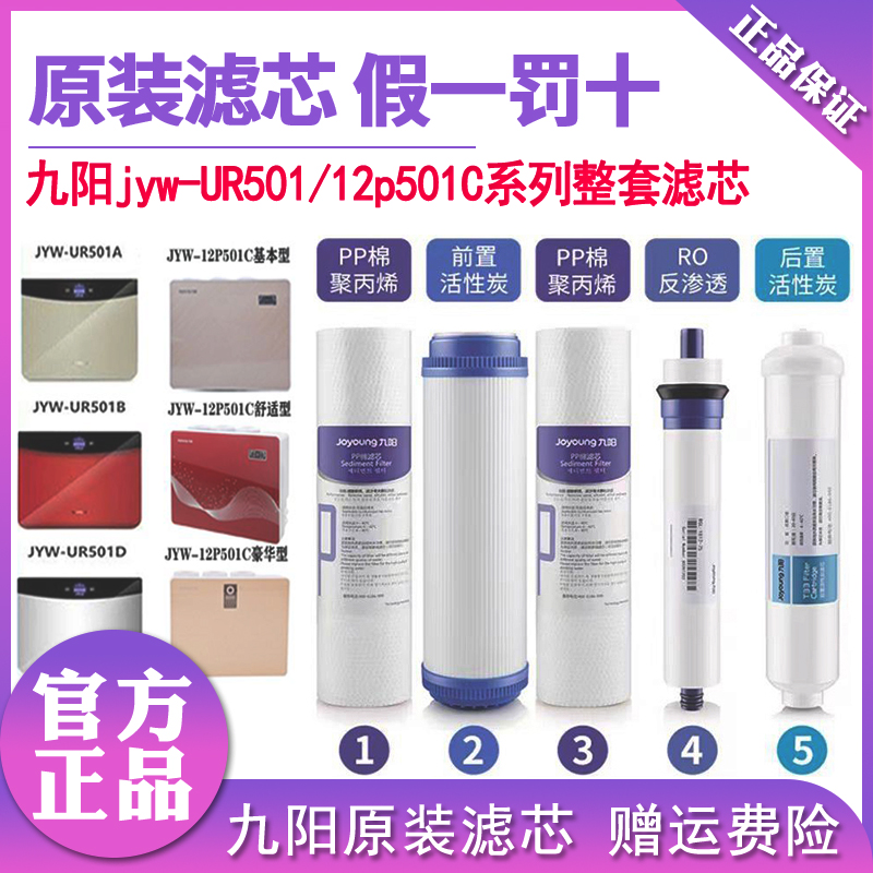 九阳净水器501A系列整套滤芯