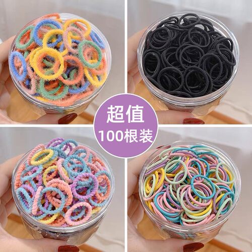 Non damaging hair, children's rubber bands with good elasti