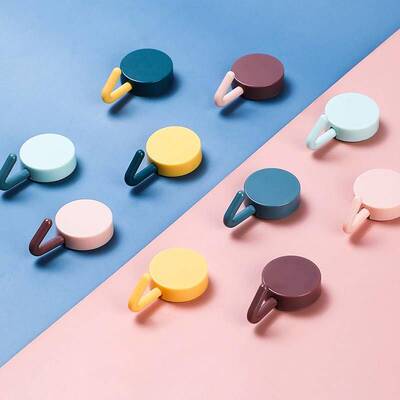 Strong adhesive hook. Sticky hook suction Wall office desk