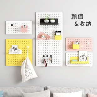 Hole board non punching storage rack Nordic book desktop ca