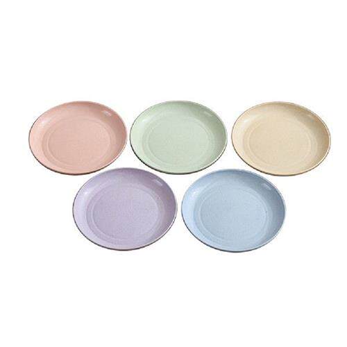 Wheat Straw Plate Portable Reusable EcoFriendly