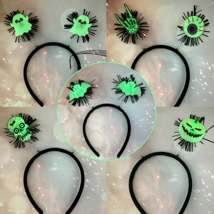 headband ghost Halloween luminous ghos bat head