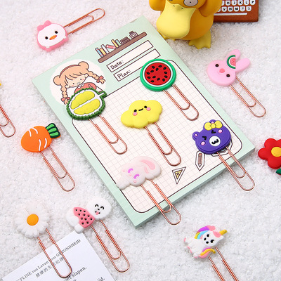 Instagram Cartoon Learning Stationery Cute Color Bookmark C