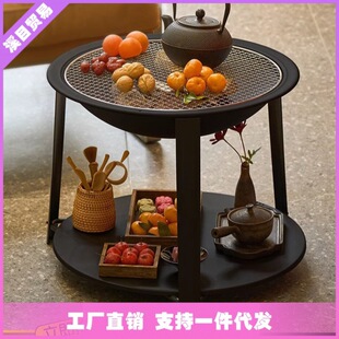 Barbecue stove, brazier, barbecue rack table, outdoor heati