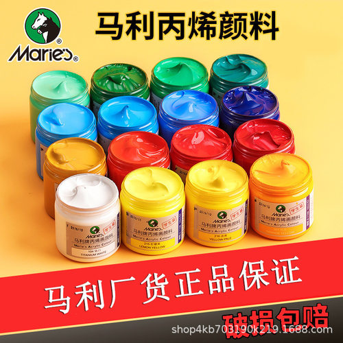 Brand A1100 Acrylic Pigment 100ml Canned Gypsum Doll Pigmen