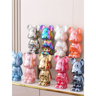 Light luxury internet celebrity violent bear ornaments, hom