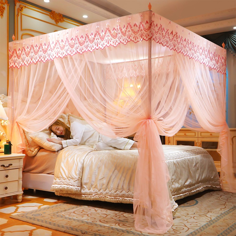 Mosquito nets, rice beds, household bedrooms, princess styl