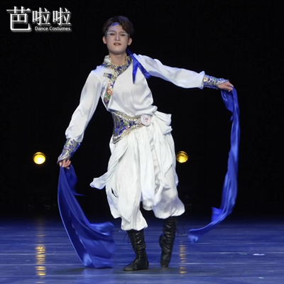 蒙族剧目服装男子蒙族舞蹈演出服