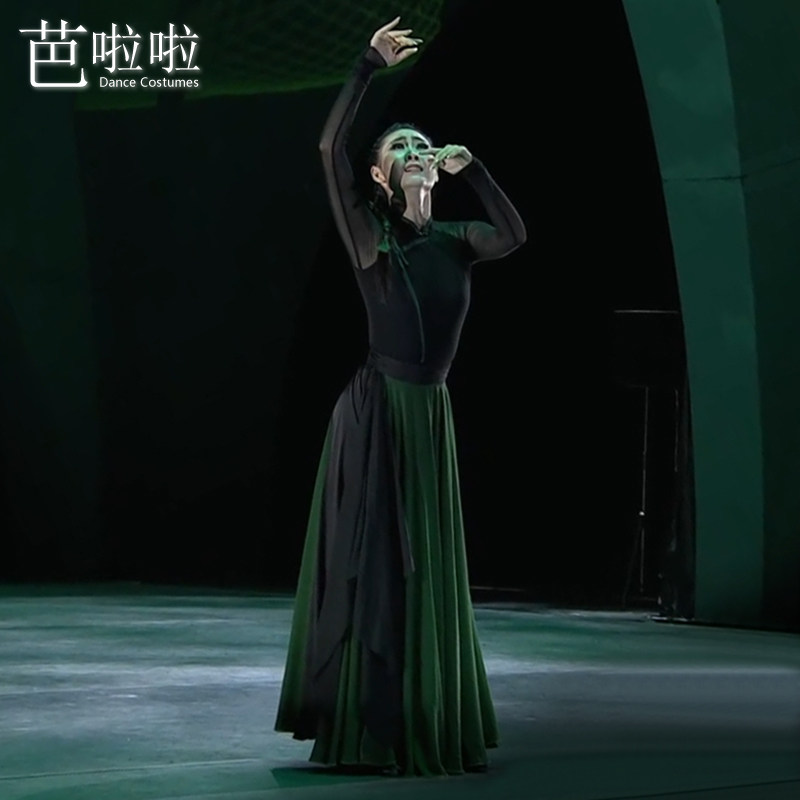 2024年蒙族练习裙720度大摆裙