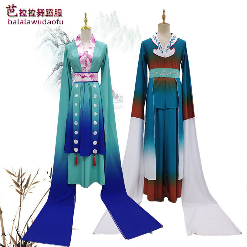 水袖舞蹈服古典舞演出表演服开场