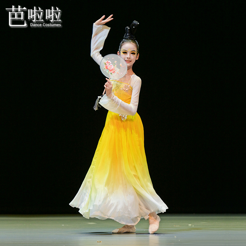 桃李杯古典舞演出服嬉闹舞蹈服