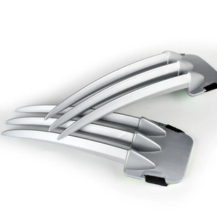 儿童金刚狼塑料钢爪玩具面具披风爪子X战警穿戴英雄演出套装玩具